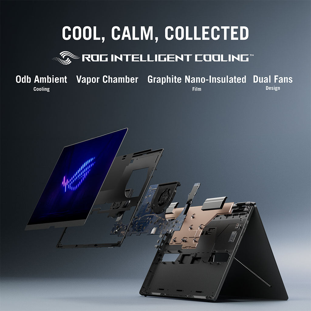 ASUS ROG Zephyrus Duo 16" 3K OLED Touch AI Laptop - Ultra 9-386H 64GB 2TB RTX5090 W11H(GX651AX-SR004W) - 9