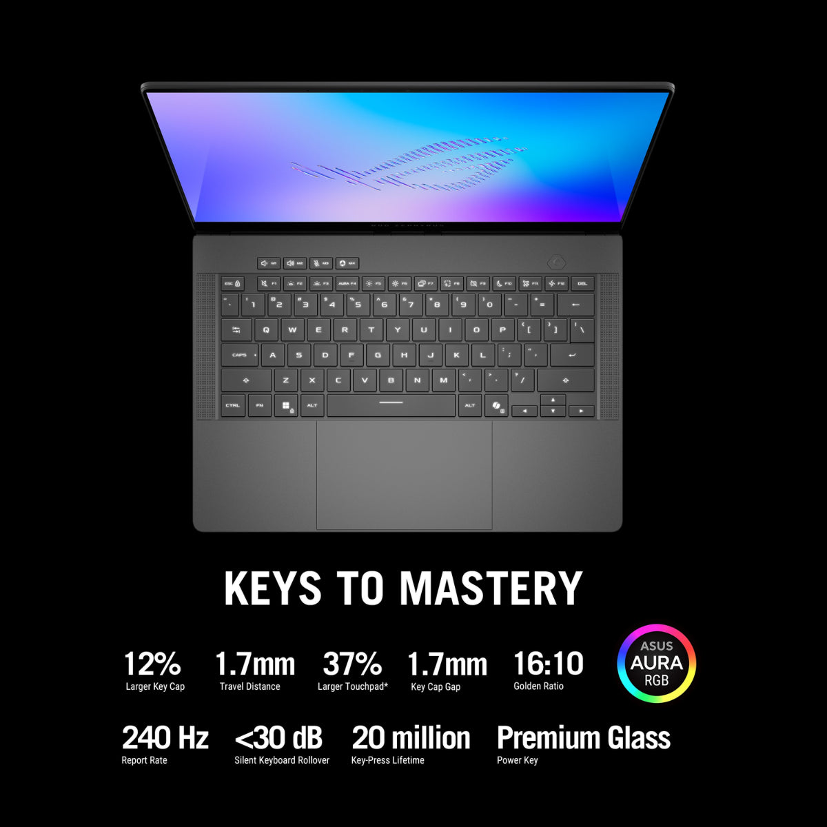 ASUS ROG Zephyrus G14 14" 120Hz 3K Gaming Laptop Ryzen AI 9 465 32GB 1TB RTX 5060 W11H - Eclipse Gray(GA403GM-SY096W) - 16