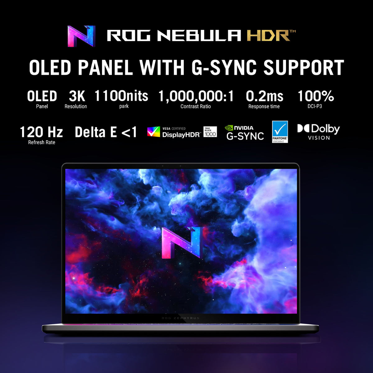 ASUS ROG Zephyrus G14 14" 120Hz 3K Gaming Laptop Ryzen AI 9 465 32GB 1TB RTX 5060 W11H - Eclipse Gray(GA403GM-SY096W) - 23