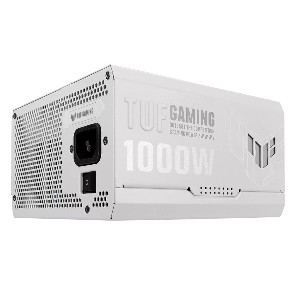 ASUS TUF Gaming 1000W 80+ Gold PCIe 5 ATX3.0 Fully Modular Power Supply - White(TUF-GAMING-1000G-WHITE) - 5