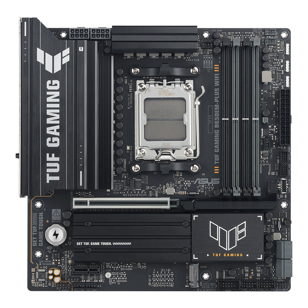 Refurbished - ASUS TUF GAMING B650EM-PLUS WIFI AM5 Micro-ATX Motherboard(TUF GAMING B650EM-PLUS WIFI-Refurbished) - 2