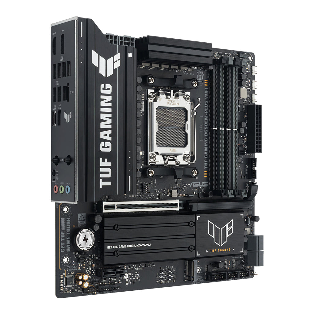 Refurbished - ASUS TUF GAMING B650EM-PLUS WIFI AM5 Micro-ATX Motherboard(TUF GAMING B650EM-PLUS WIFI-Refurbished) - 4