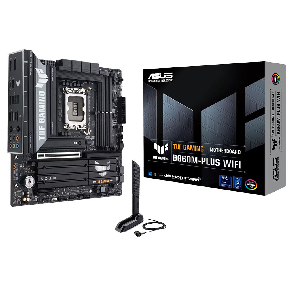 ASUS TUF GAMING B860M-PLUS WIFI Intel LGA 1851 Micro-ATX Motherboard(TUF GAMING B860M-PLUS WIFI) - 1
