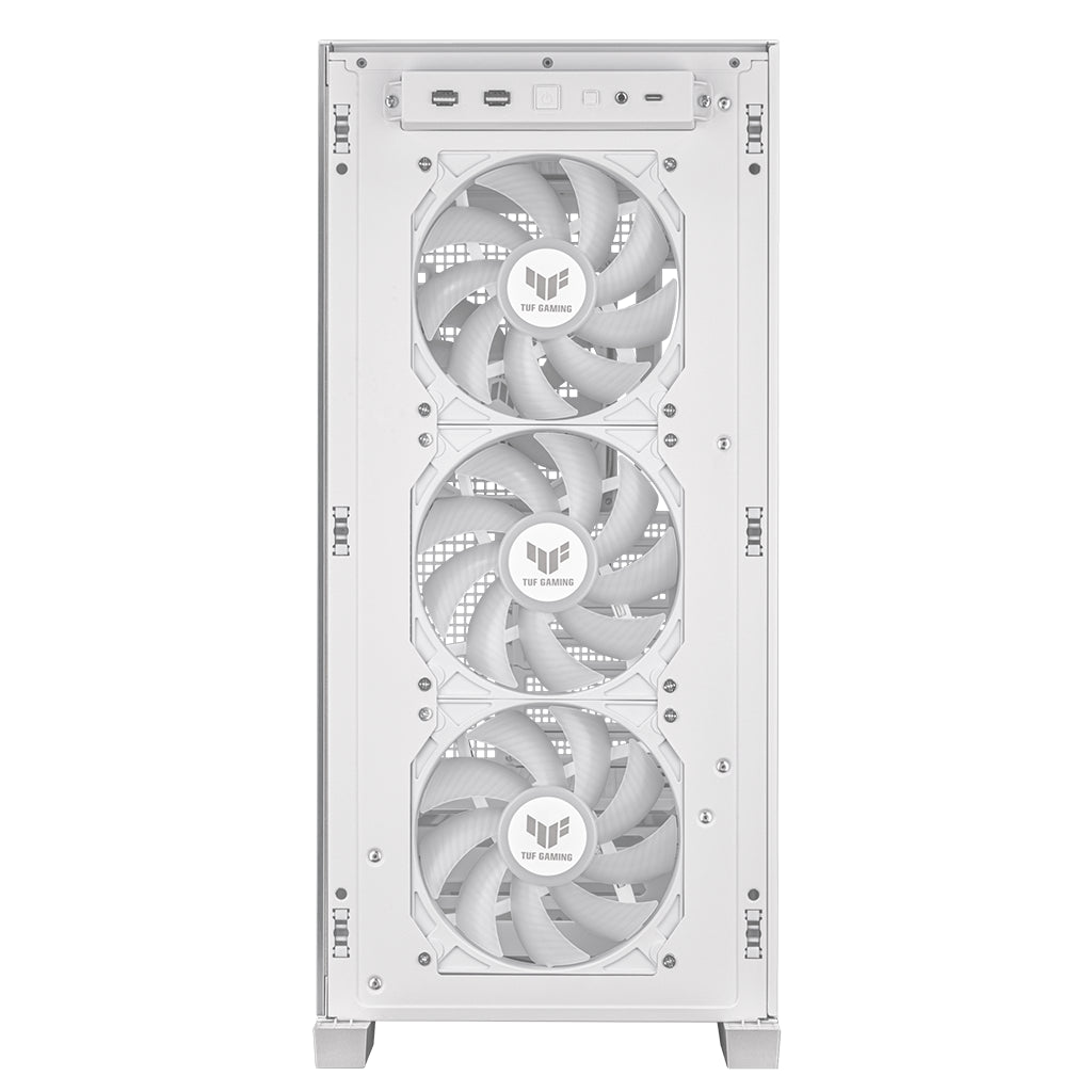 ASUS TUF Gaming GT302 ARGB Mesh & Tempered Glass Mid-Tower E-ATX Case - White(TUF GAMING GT302 ARGB WHITE) - 6