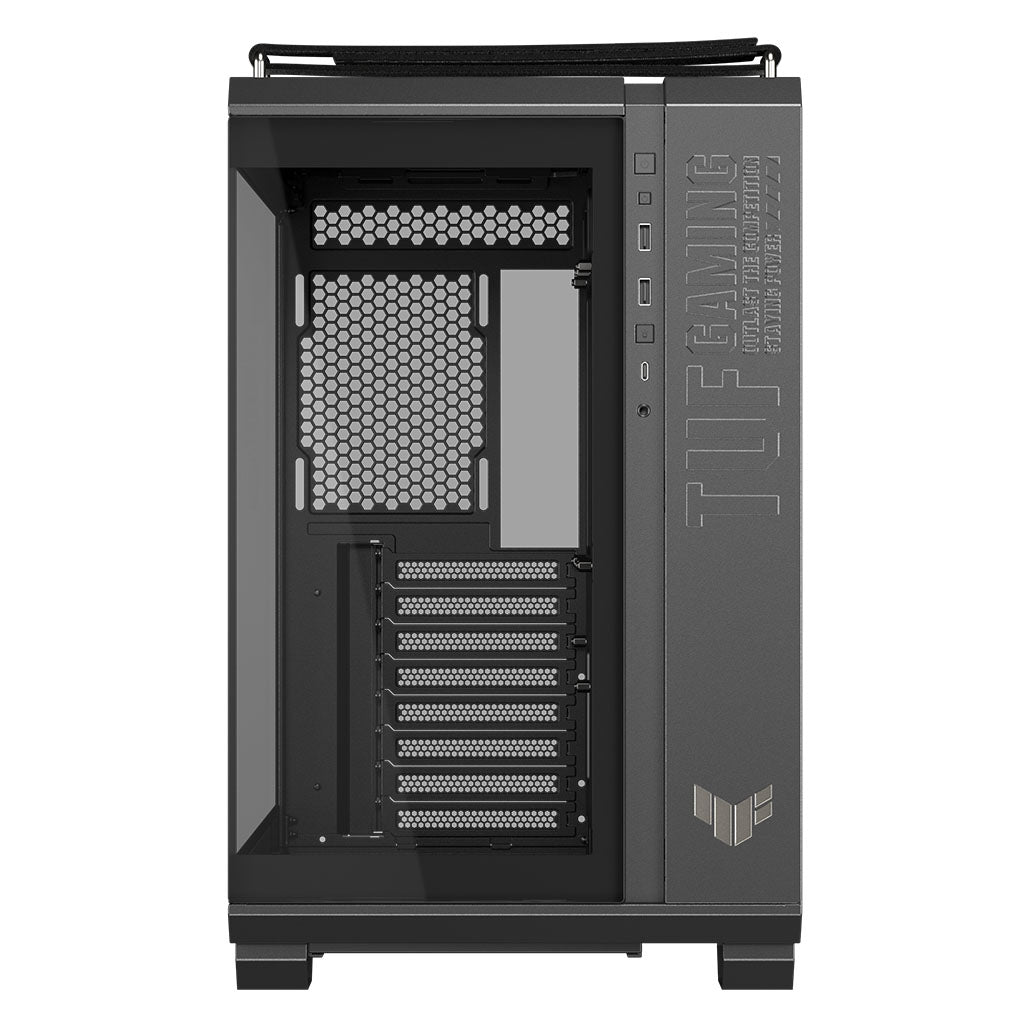 ASUS TUF Gaming GT502 Horizon Tempered Glass Mid-Tower ATX Case - Black(TUF GAMING GT502 HORIZON BLACK) - 2