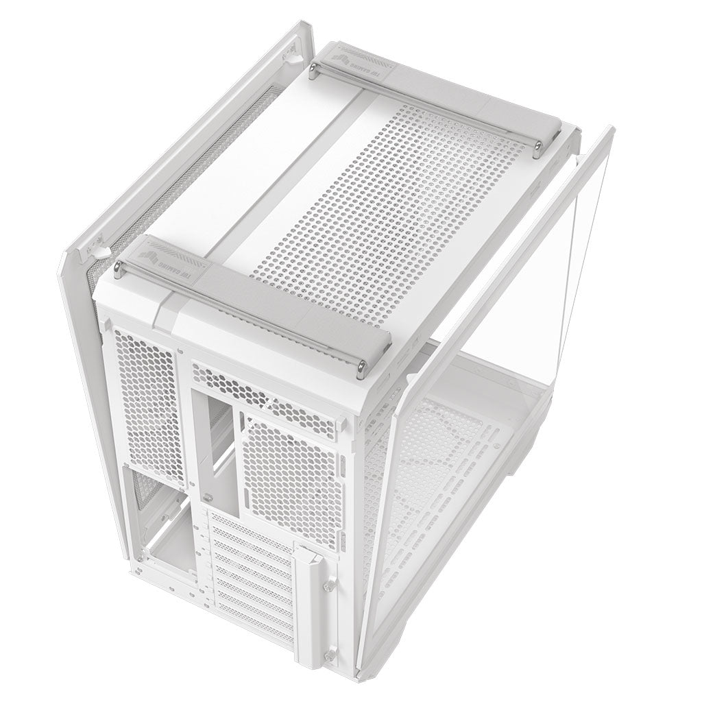 ASUS TUF Gaming GT502 Horizon Tempered Glass Mid-Tower ATX Case - White(TUF GAMING GT502 HORIZON WHITE) - 3