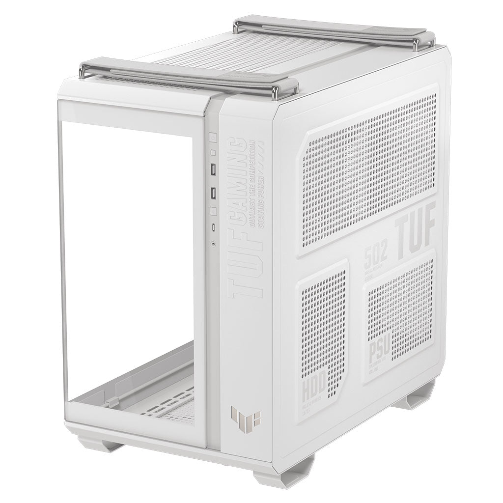 ASUS TUF Gaming GT502 Horizon Tempered Glass Mid-Tower ATX Case - White(TUF GAMING GT502 HORIZON WHITE) - 8