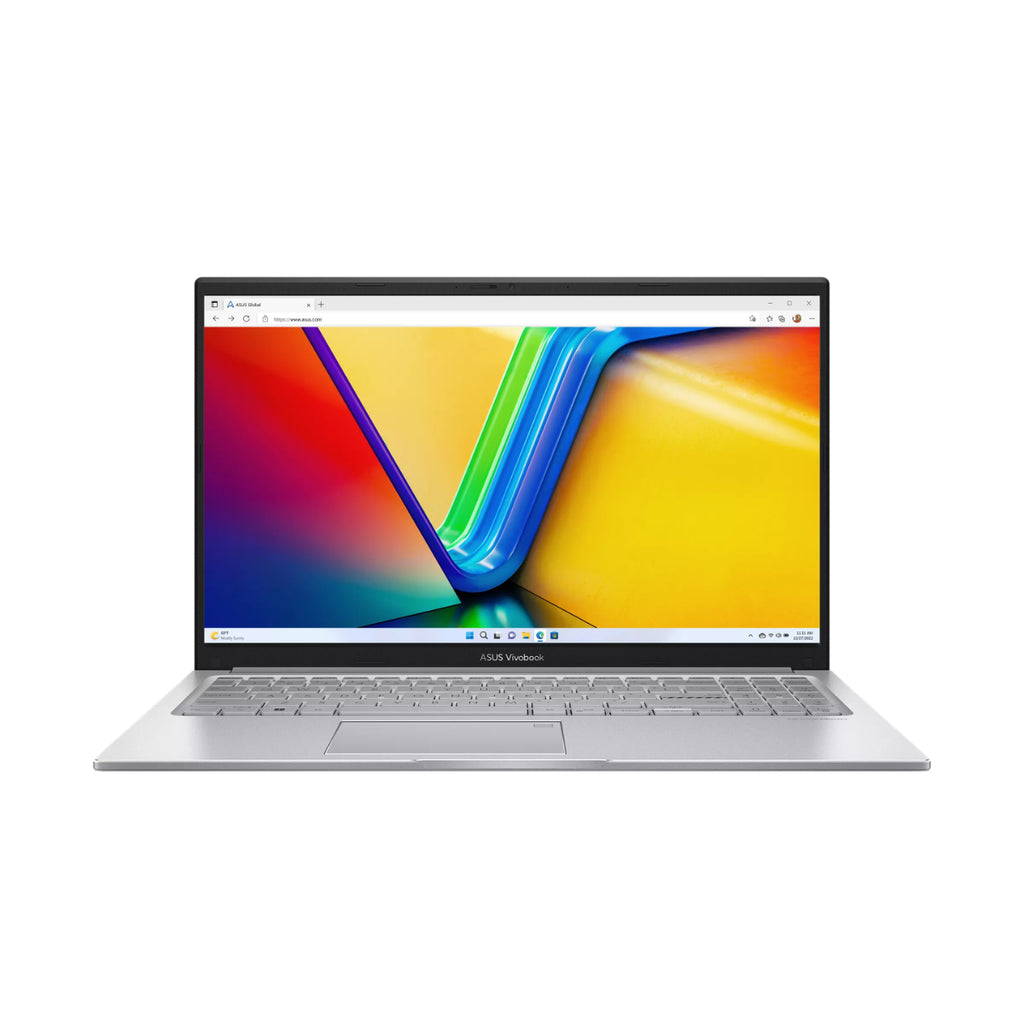 ASUS Vivobook 15 15.6" AI Laptop - Core 7 150U 16GB 512GB SSD W11H (Cool Silver)(F1504VA-BQ751W) - 1