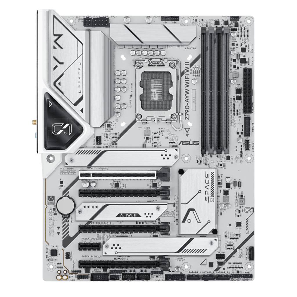 ASUS Z790-AYW WIFI W II LGA 1700 ATX Motherboard(Z790-AYW WIFI W II) - 2