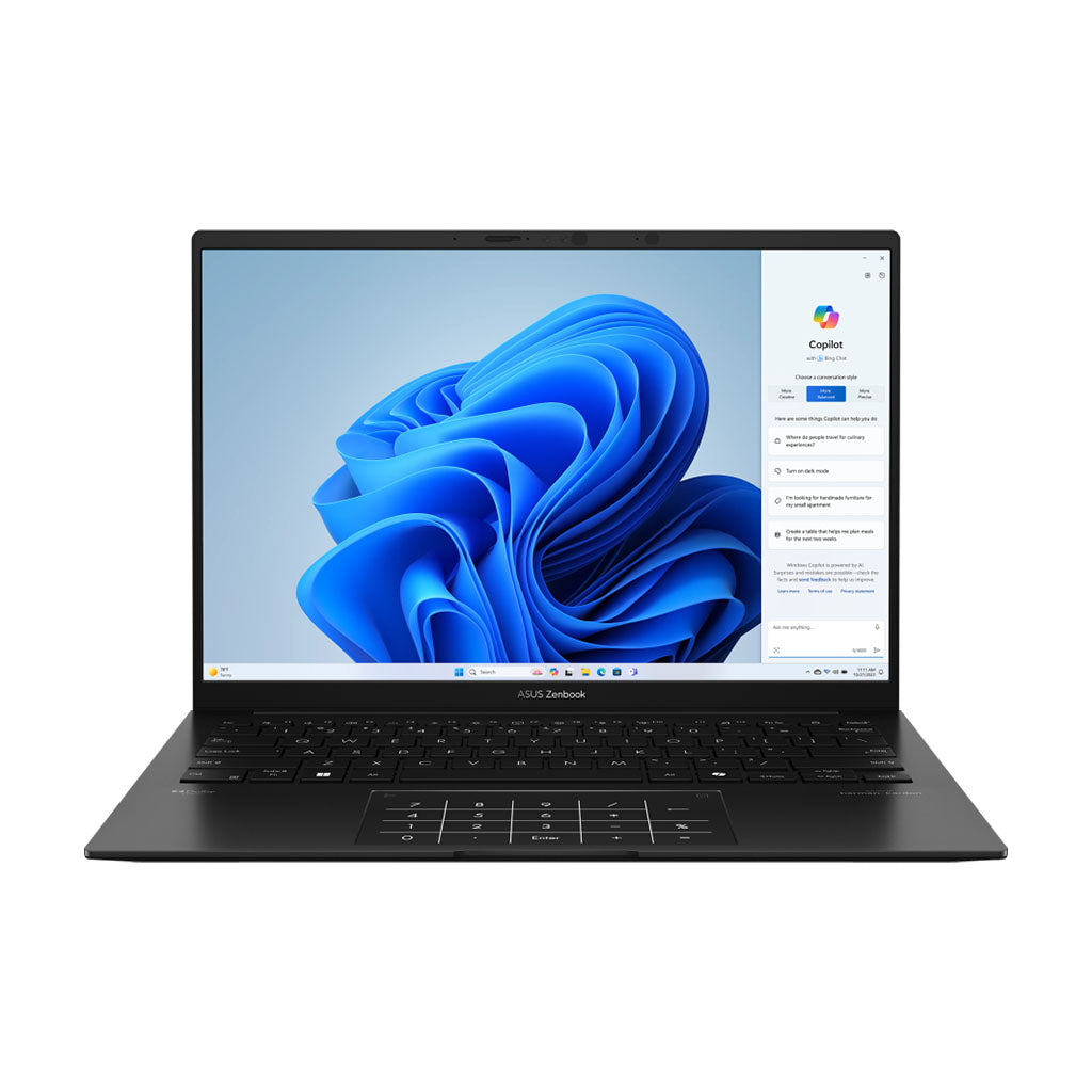 ASUS Zenbook 14 14" WUXGA OLED AI Laptop - Ryzen AI 7 445 16GB 512GB W11H(UM3406GA-QD754W) - 1