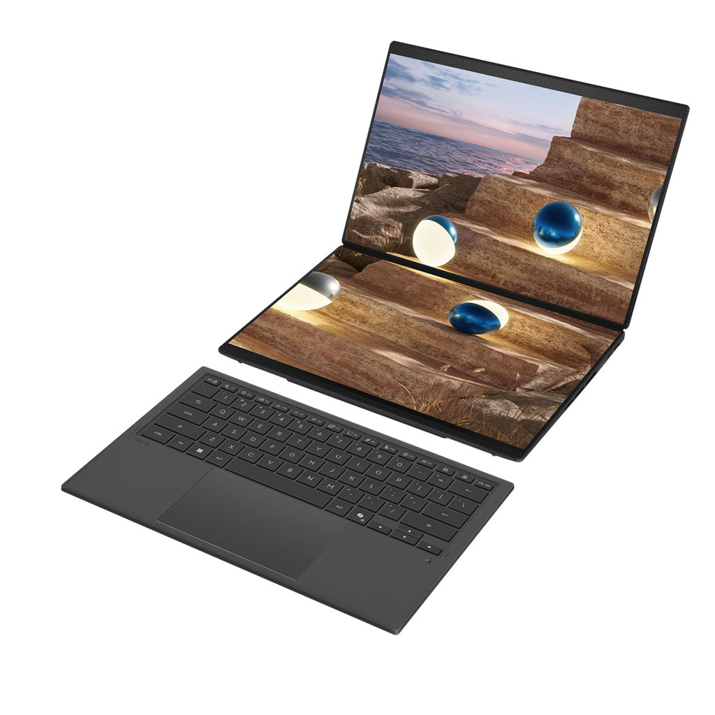 ASUS Zenbook Duo 14" 3K OLED Dual-Screen Touch AI Laptop - Core Ultra X7-358H 32GB 1TB W11H(UX8407AA-SN999W) - 10