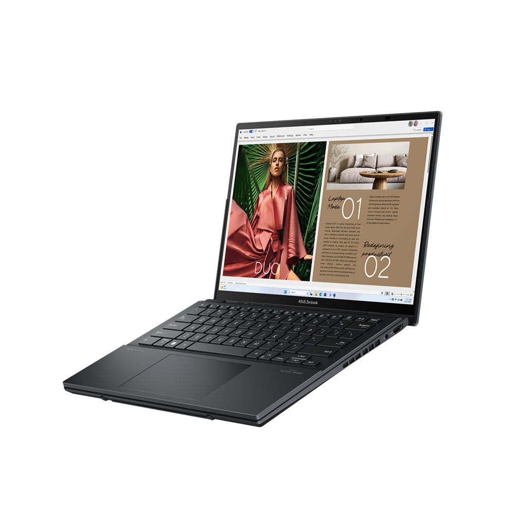 ASUS Zenbook Duo 14" FHD OLED Dual-Screen Touch AI Laptop - Core Ultra 9-285H 32GB 1TB W11H(UX8406CA-QL978W) - 13