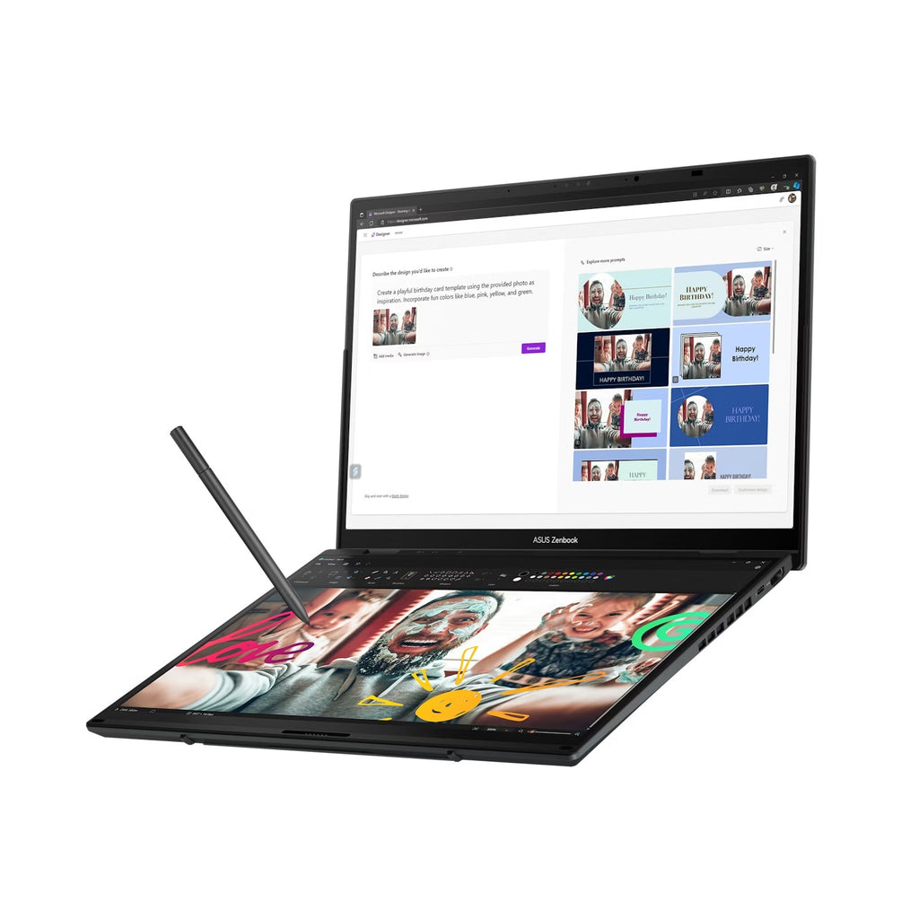 Asus ZenBook Duo UX8406 14" 3K OLED 120Hz 2-in-1 Laptop - Intel Core Ultra 9-285H, 32GB, 1TB, W11 Home(UX8406CA-PZ003W) - 5