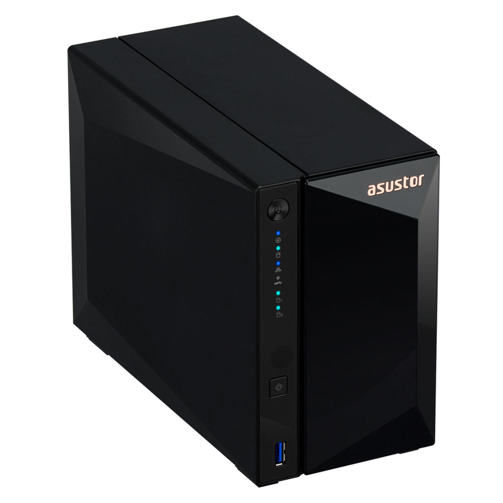 Asustor Drivestor 2 Pro AS3302T V2 2-Bay Diskless NAS Realtek RTD1619B Quad-Core CPU 2GB RAM(AS3302T V2) - 4