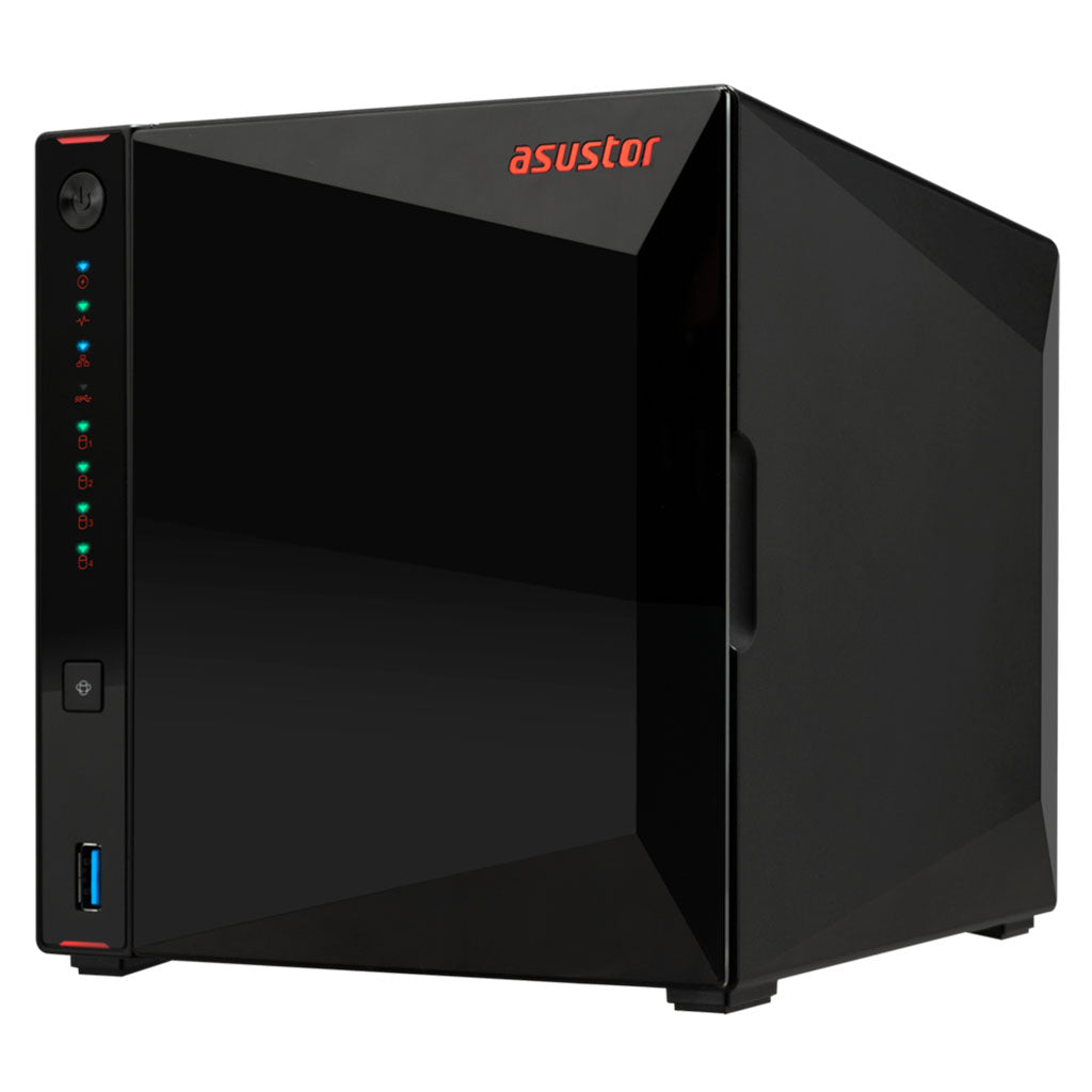 Asustor AS5404T 4-Bay Diskless NAS Celeron N5105 Quad-Core CPU 4GB RAM(AS5404T) - 2