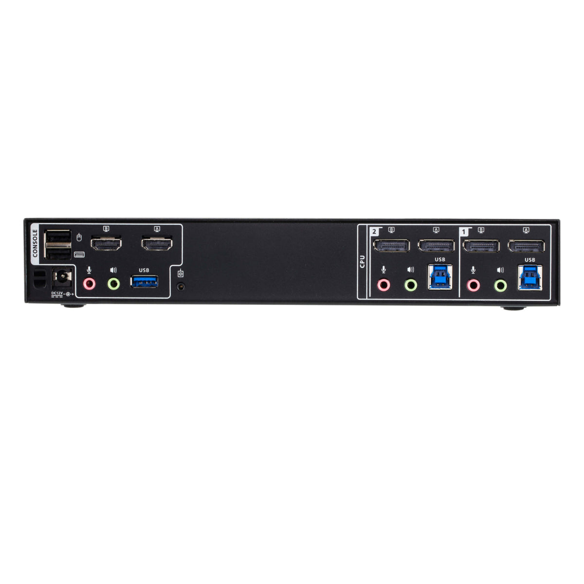 ATEN 2-Port 4K DisplayPort Dual Display Mini-Matrix Boundless KVM Switch(CM1942) - 3