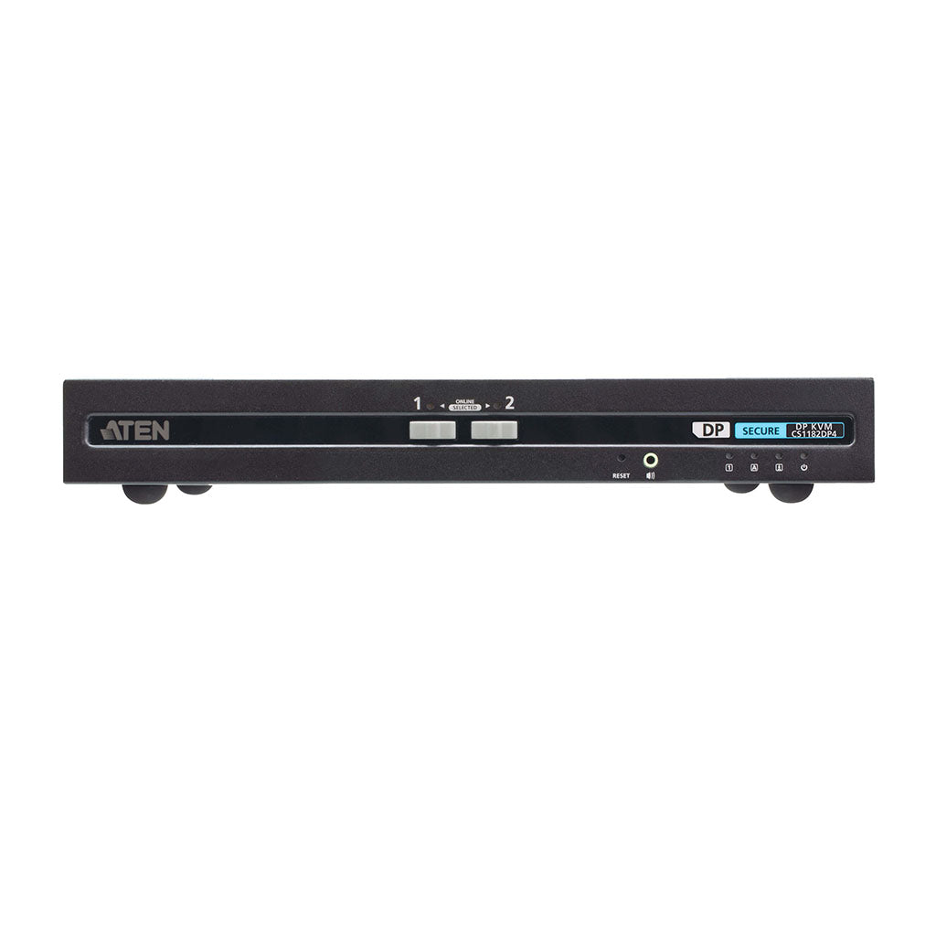 ATEN 2-Port USB DisplayPort Secure KVM Switch(CS1182DP4) - 1