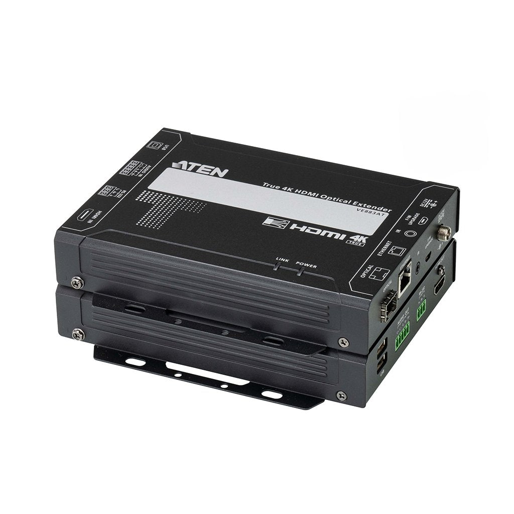 ATEN 4K @ 10km True 4K HDMI Single-Mode Optical Extender(VE883AK2) - 1