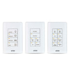 ATEN 8-Button Keypad with 1 Gang US Wall Plate - Black(VK108US1) - 2