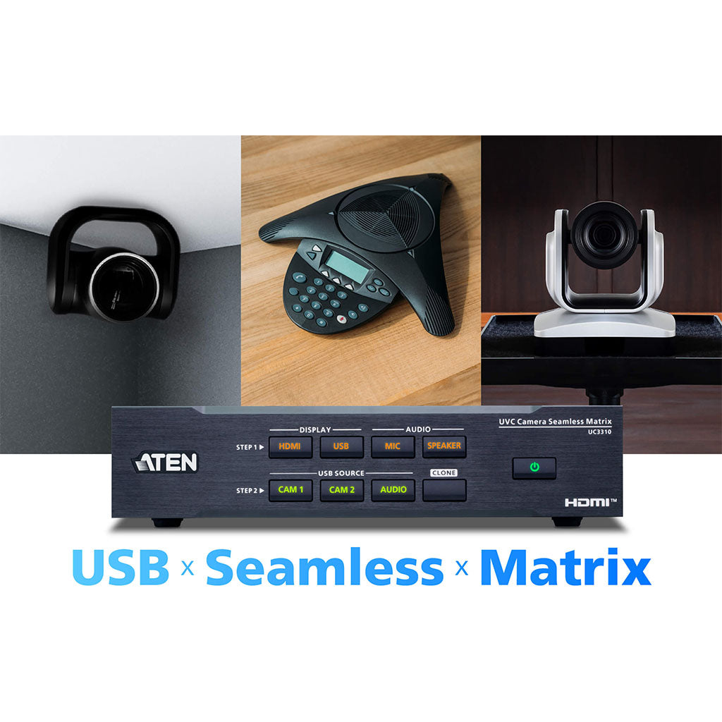 ATEN CAMLIVE MX UVC Camera Seamless Matrix(UC3310) - 7
