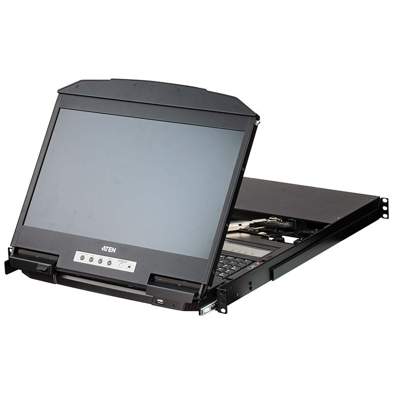 ATEN CL3884NW 18.5" 4-Port HDMI Multi-View Dual Rail WideScreen LCD KVM Switch(CL3884NW-ATA-AU) - 6