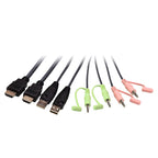 ATEN CS22H 2-Port USB 4K HDMI Cable KVM Switch with Remote Port Selector(CS22H-AT) - 2