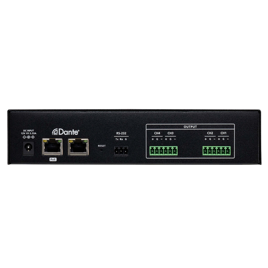 ATEN DSP Mixer with 4-ch Dante Input(AD004E) - 3