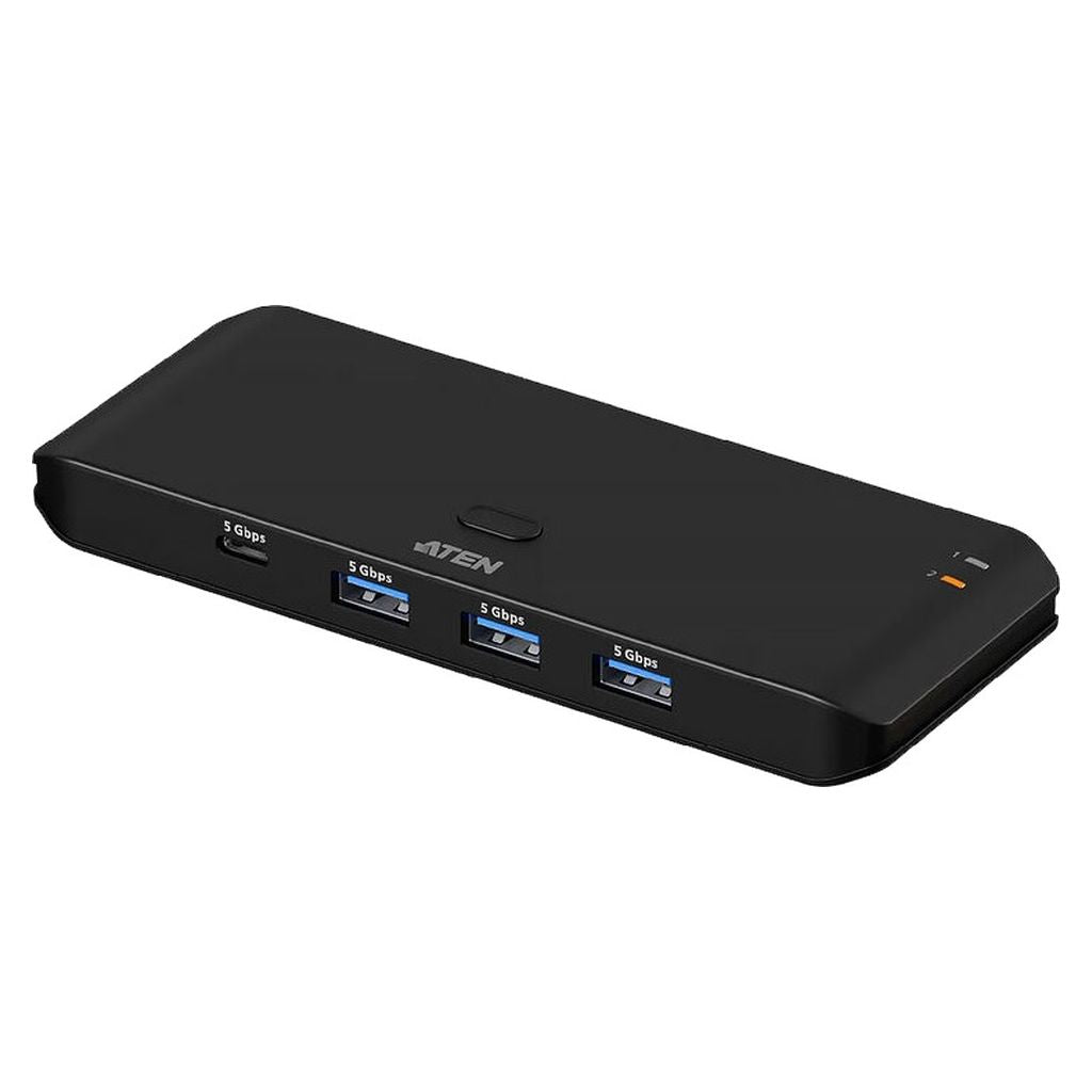 ATEN Essential 2x4 USB 3.2 Gen 1 Peripheral Sharing Switch Host Type A+C(US5324) - 1