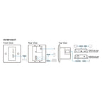 ATEN HDMI HDBaseT-Lite Transmitter with EU Wall Plate/PoH(VE1801AEUT) - 7