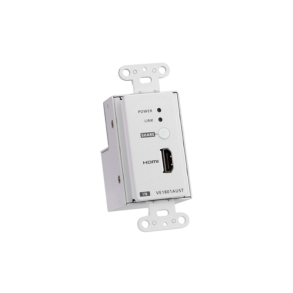 ATEN HDMI HDBaseT-Lite Transmitter with US Wall Plate/PoH(VE1801AUST) - 3
