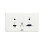 ATEN HDMI & VGA HDBaseT Transmitter with EU Wall Plate/PoH(VE2812AEUT) - 2