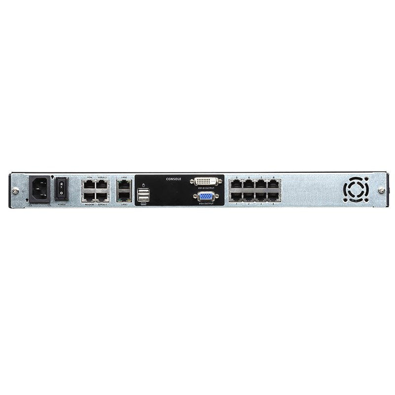 ATEN KL1108VN 19" 8-Port Cat 5 Dual Rail LCD KVM over IP Switch(KL1108VN-AXA-AU) - 2