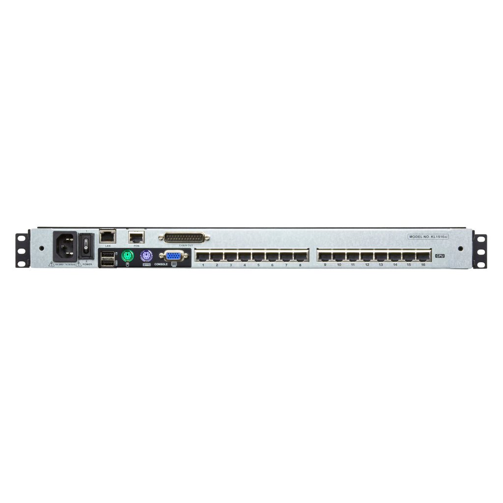 ATEN KL1516AiN Dual Rail 16-Port LCD KVM Over IP Switch(KL1516AIN-AXA-AU) - 3