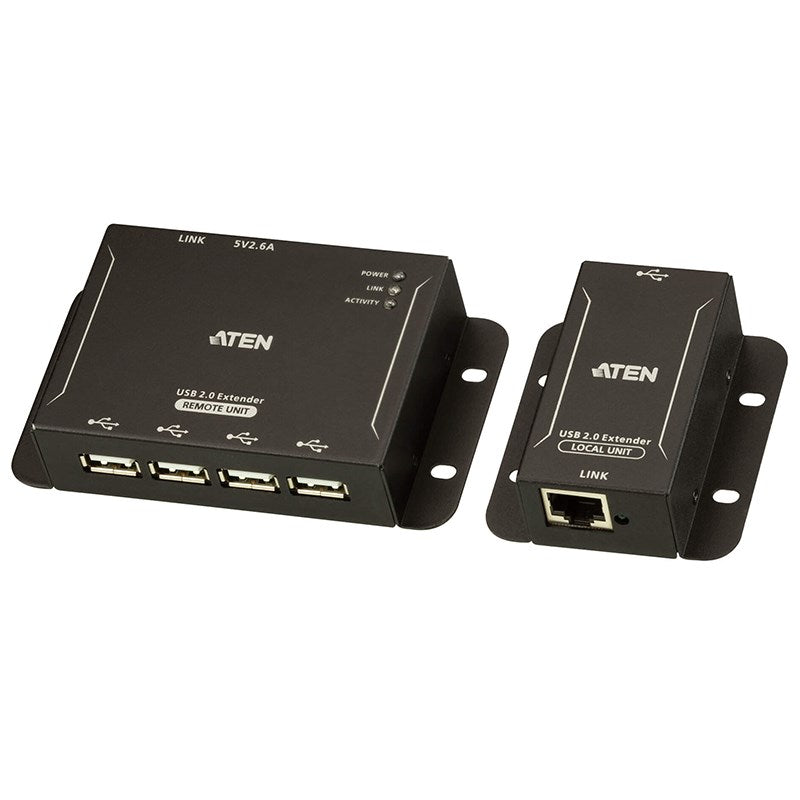 ATEN UCE3250 4-Port USB 2.0 CAT 5 Extender - Up to 50m(UCE3250-AT-U) - 1
