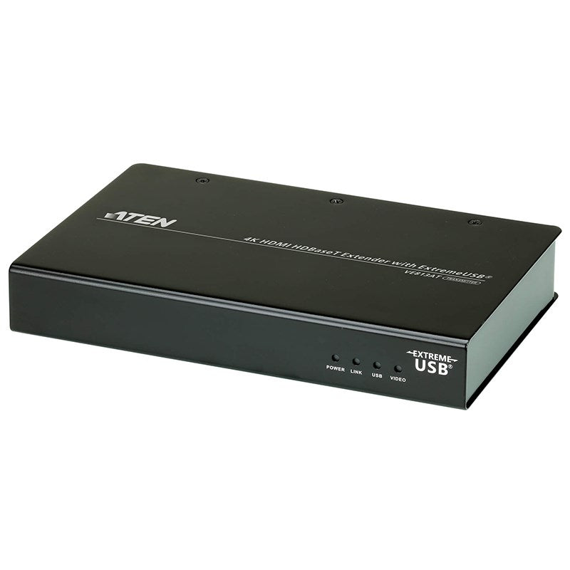 ATEN VE813A 4K HDMI HDBaseT Extender with ExtremeUSB - 4K at 100m(VE813A) - 4