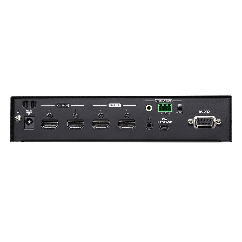 ATEN VM0202HB 2x2 True 4K HDMI Matrix Switch with Audio De-Embedder(VM0202HB-AT-U) - 2