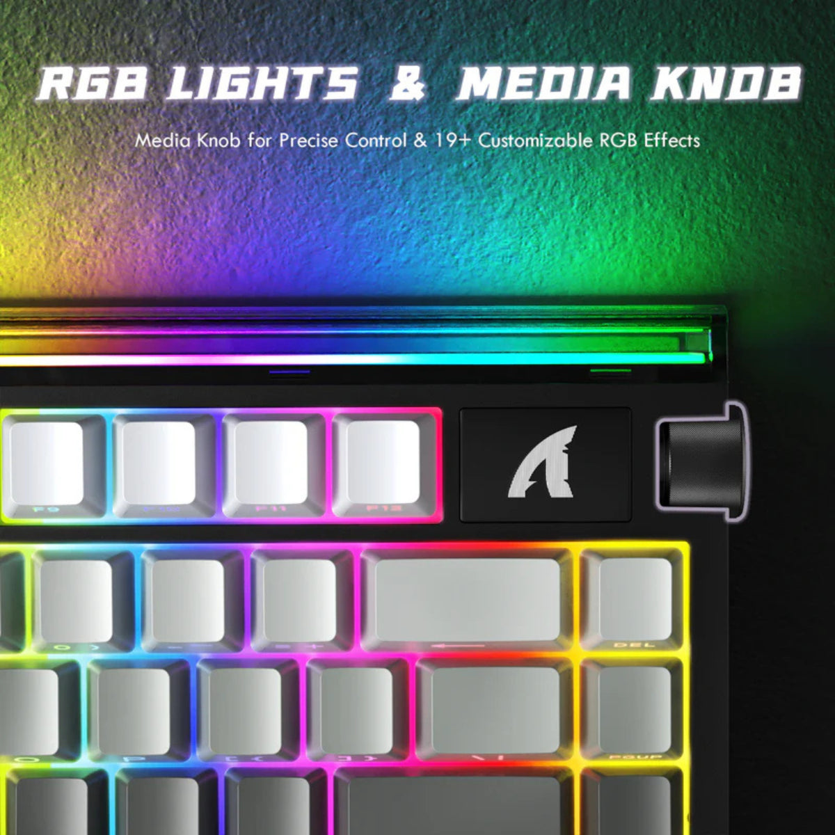 Attack Shark R85 HE 8000Hz Rapid Trigger Magnetic Switch Keyboard - Moonlit Night(R85HE-MoonlitNight) - 4