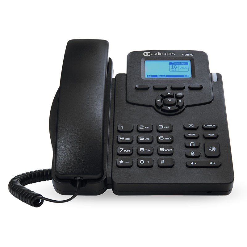 AudioCodes 405HD 2-Line PoE IP Phone(IP405HDEG) - 1