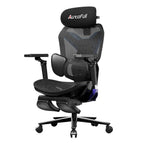 AutoFull G7 Ergonomic Gaming Chair Professional - Purple & Black  with Extendable Footrest(AFG701USSB) - 1
