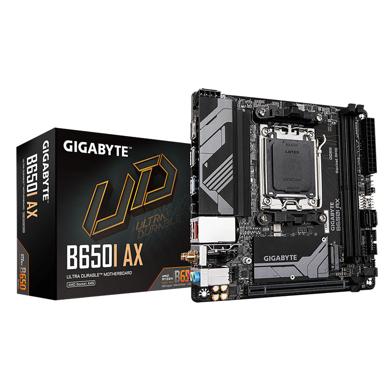Gigabyte B650I AX AM5 Mini-ITX Motherboard(B650I AX) - 1