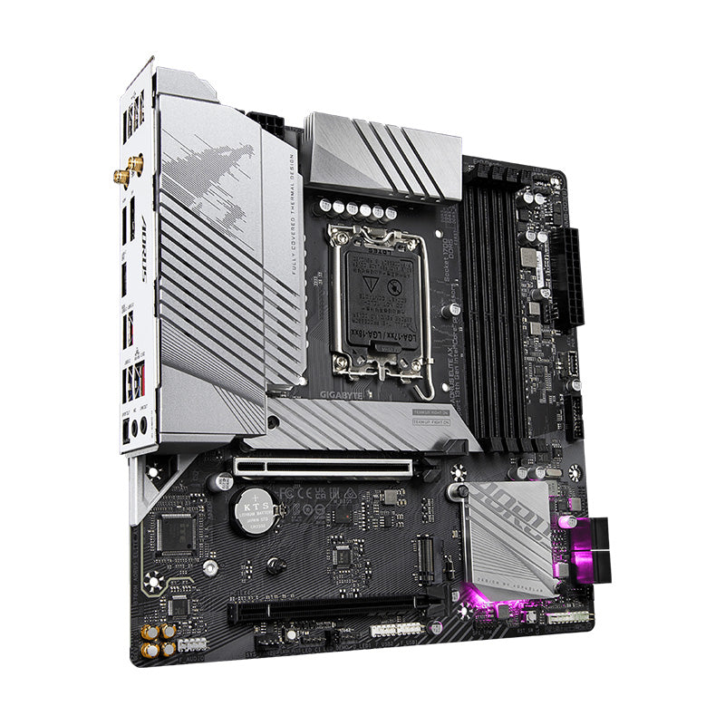 Gigabyte B760M AORUS ELITE AX DDR5 Intel LGA 1700 Micro-ATX Motherboard(B760M AORUS ELITE AX) - 3