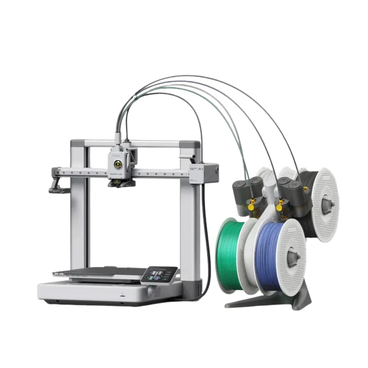Bambu Lab A1 Filament 3D Printer Combo with AMS lite(PF002-A+SA005-AU2) - 1