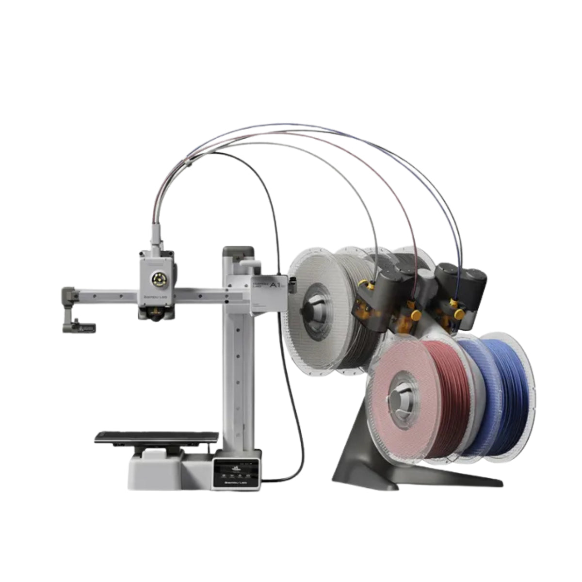 Bambu Lab A1 mini Filament 3D Printer Combo with AMS lite(PF002-M+SA005-AU) - 1