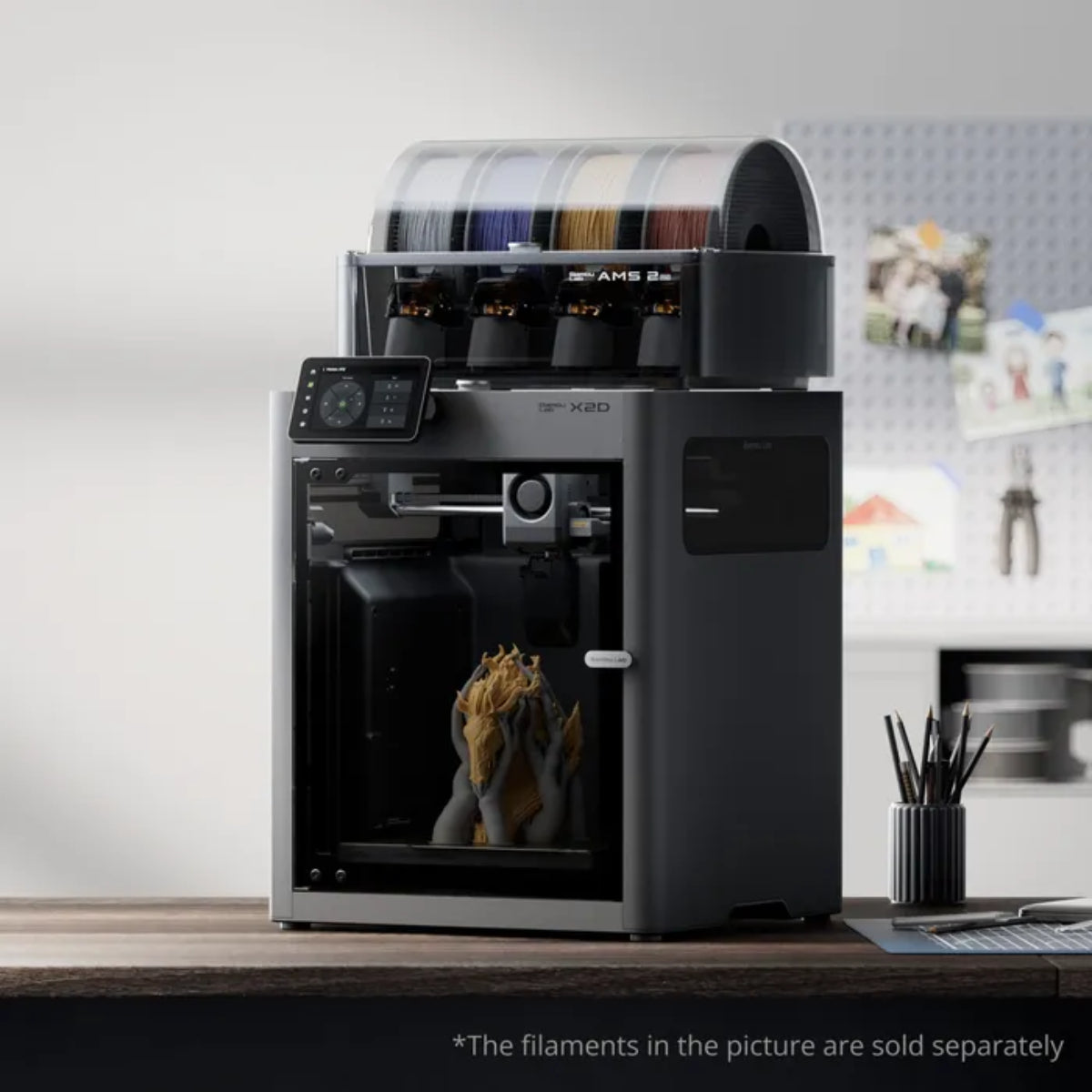 Bambu Lab X2D Dual-Nozzle 3D Printer(PF004-P-AU) - 8