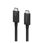 Belkin 1M Connect Thunderbolt 5 80Gbps USB-C to USB-C Cable - Black(INZ005fq1MBK) - 3