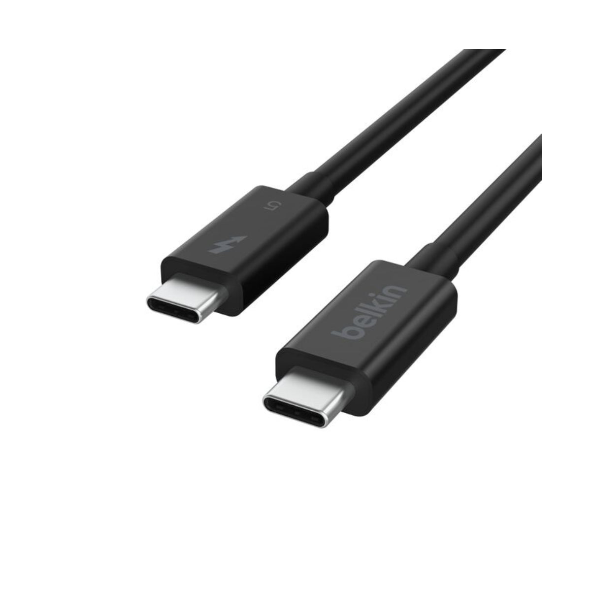 Belkin 1M Connect Thunderbolt 5 80Gbps USB-C to USB-C Cable - Black(INZ005fq1MBK) - 2