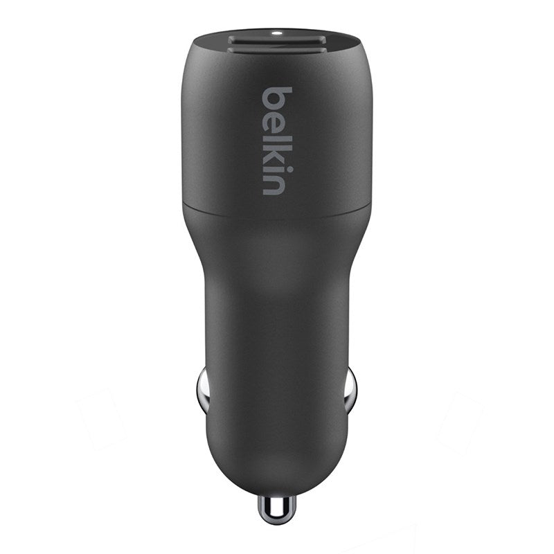 Belkin 24W Dual USB-A Car Charger(CCB001btBK) - 2