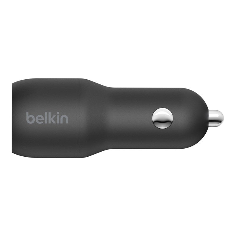 Belkin Boost Charge 24W Dual USB Car Charger + USB-C Cable(CCE001bt1MBK) - 2