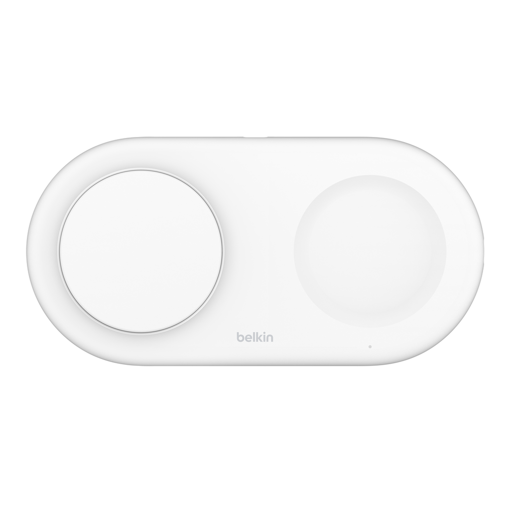 Belkin BoostCharge Pro 2-in-1 Magnetic Wireless Charging Pad with Qi2 15W(WIZ021AUWH) - 1