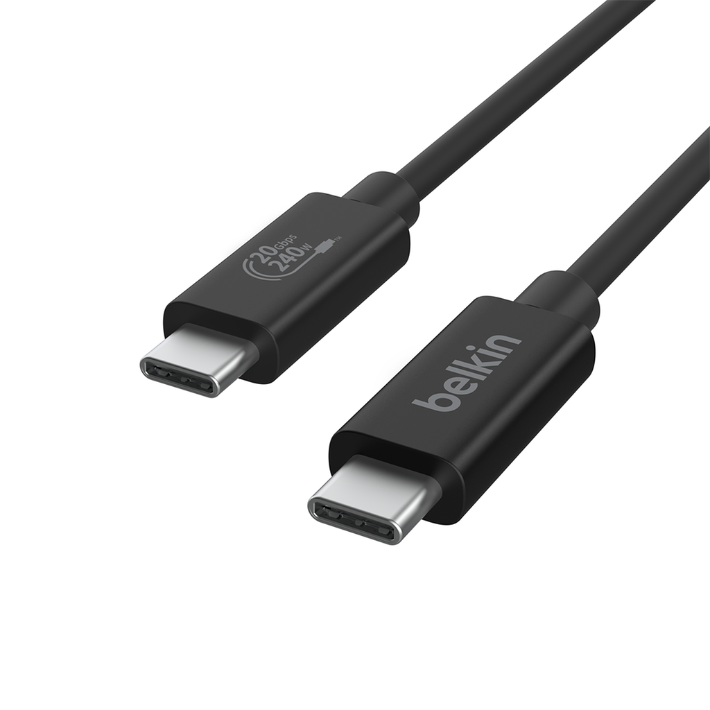 Belkin Connect 2m 240W USB4 Cable(INZ004BT2MBK) - 3
